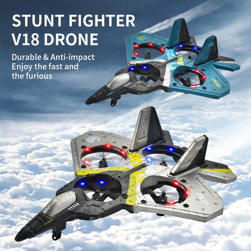 2023 hot sale Customized Logo Hot Remote Control 2.4g Fighter V17 Jet Plane Epp Foam Model Toy RC Airplanes Plane
