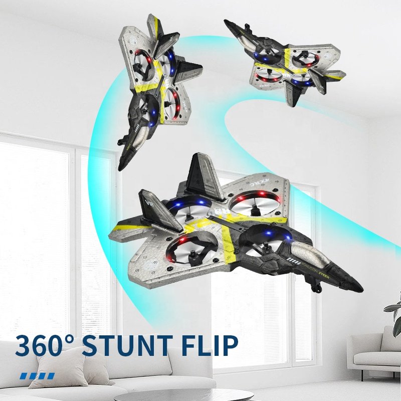 2023 hot sale Customized Logo Hot Remote Control 2.4g Fighter V17 Jet Plane Epp Foam Model Toy RC Airplanes Plane