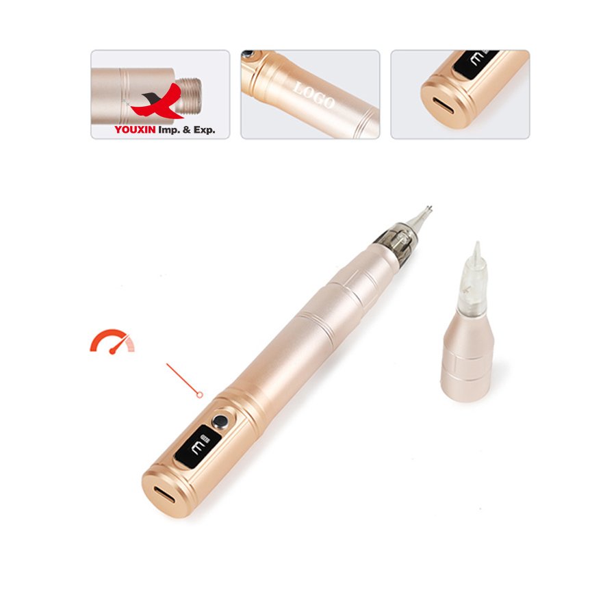 FENGFLY Digital Cordless Ombre Microshading Eyebrow Tattoo Machine Rotary Permanent Makeup Machine