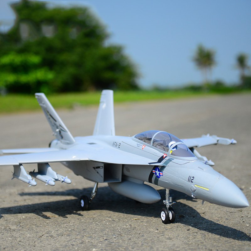FMS 70mm Ducted Fan EDF Jet F18 PNP F/A-F V2 Hornet Model Aircraft Remote Control Assembled F- Hobby RC Airplane