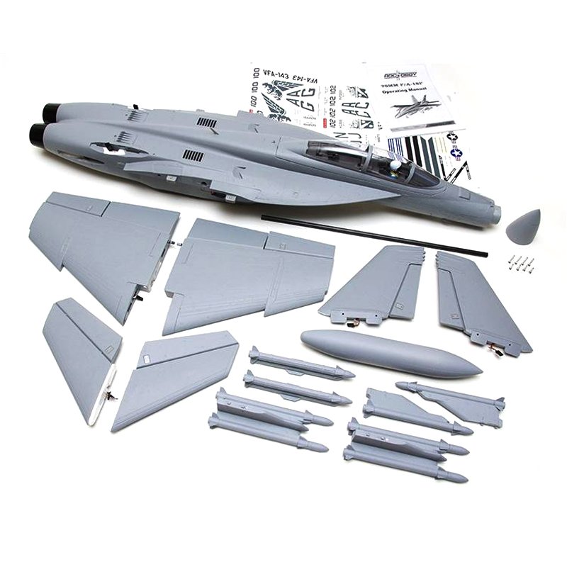 FMS 70mm Ducted Fan EDF Jet F18 PNP F/A-F V2 Hornet Model Aircraft Remote Control Assembled F- Hobby RC Airplane