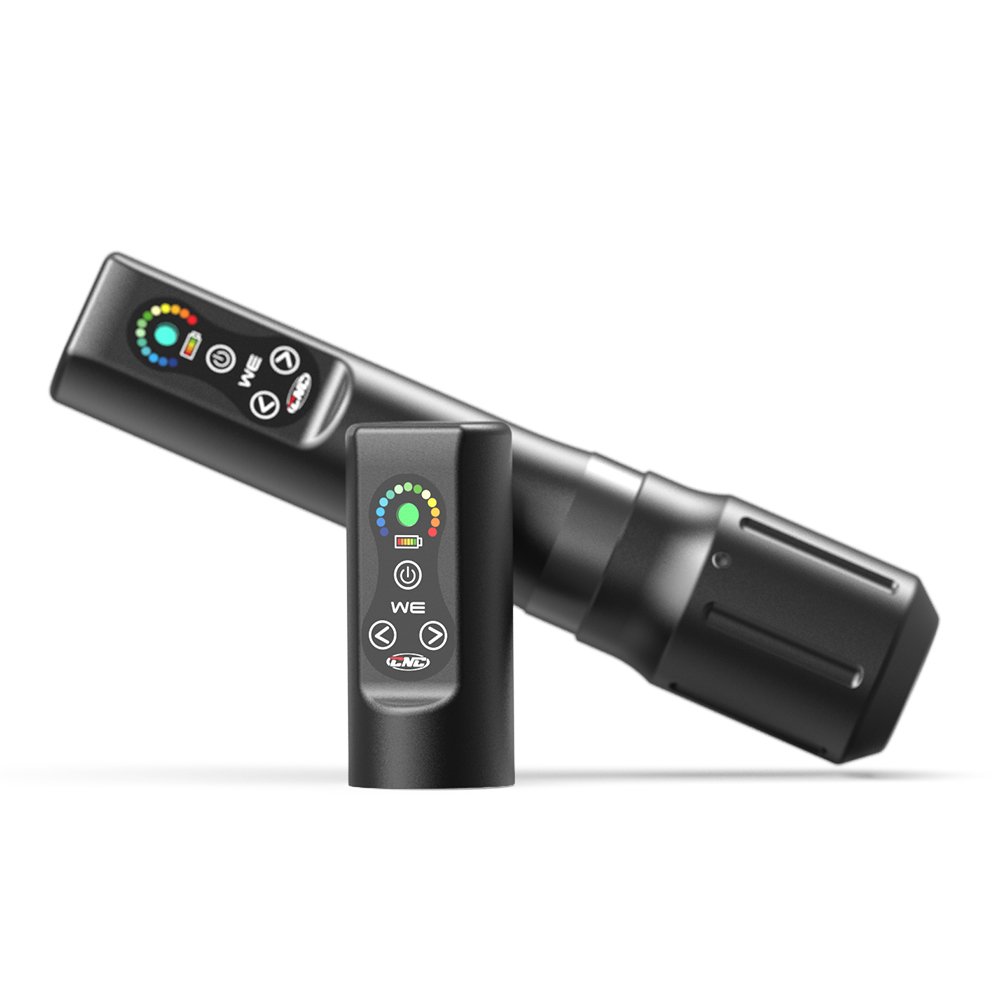 Professional Rechargeable Rotary Wireless Permanent Pen Type Digital Built In Screen Tattoo Machine