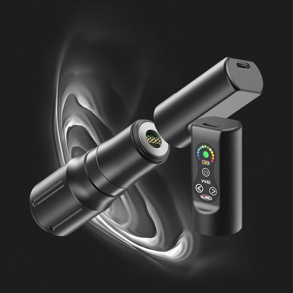 Professional Rechargeable Rotary Wireless Permanent Pen Type Digital Built In Screen Tattoo Machine