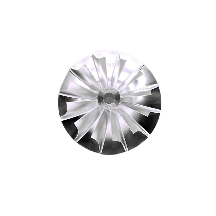 Jiyan Factory Inconel 718 Aerospace Industry Private Aircrafts Space Craft Satellite Turbine Impeller 5 Axis CNC Parts