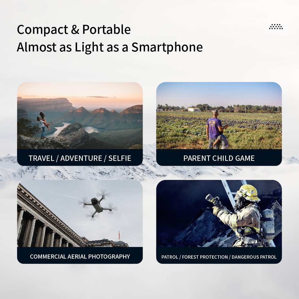 C-Fly Faith Mini 3km Long Control Distance 3 Axis 5g Wifi 4k Professional Mini Drones 4k Profesional Fpv Rc Drone