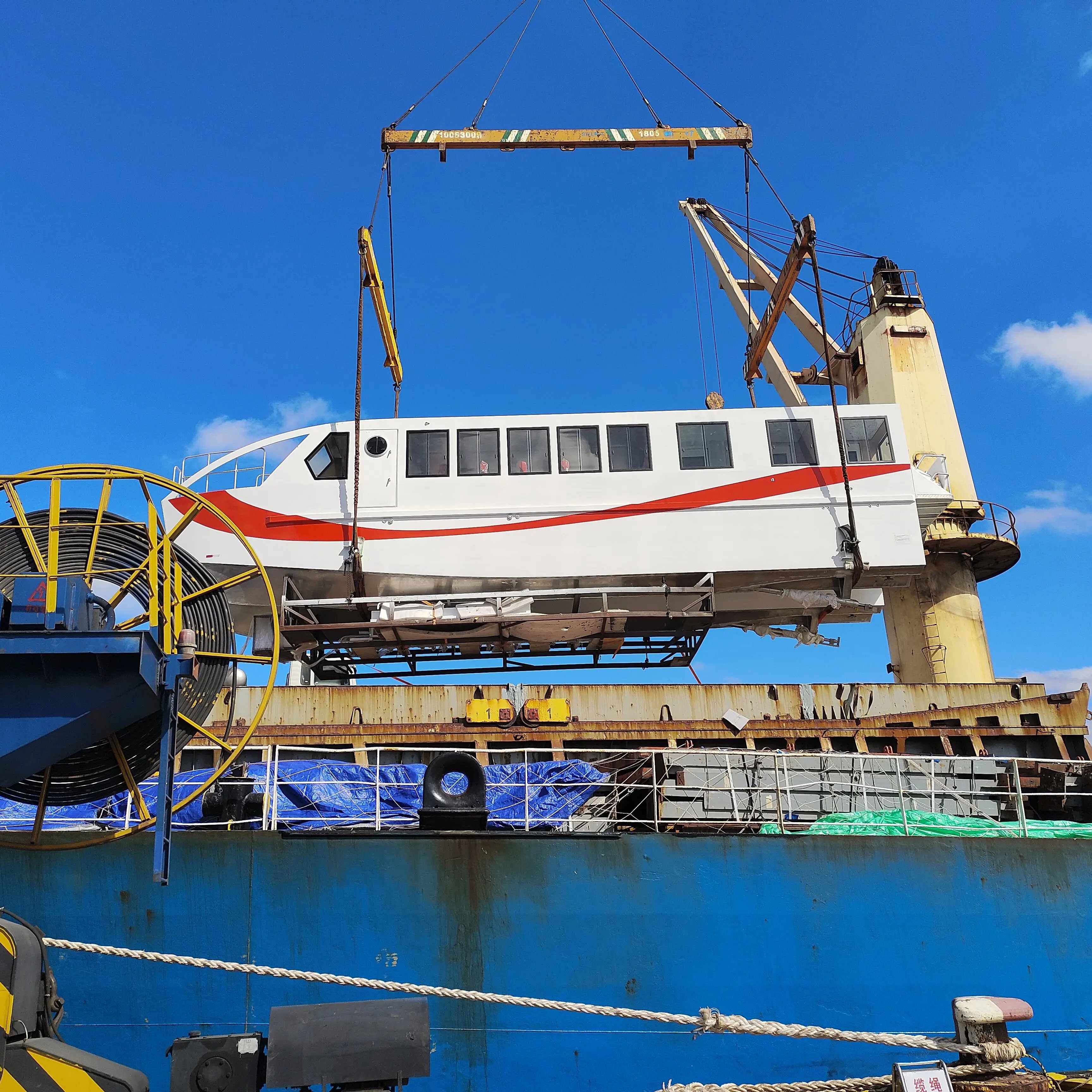 ALLSEALION 50 Seater Aluminium Catamaran Fast Jet Passenger Boat For Sale