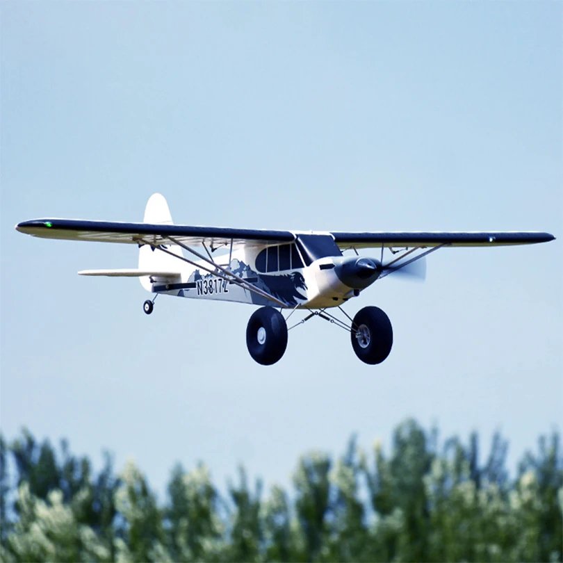 FMS 1300MM PA-18 RC Airplane Model Plane J3 Piper Super Cub PNP Trainer Aircraft Outdoor Fixed Wing