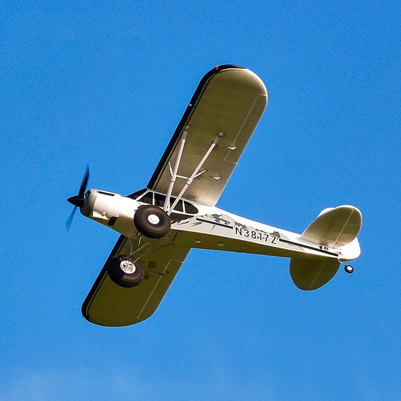 FMS 1300MM PA-18 RC Airplane Model Plane J3 Piper Super Cub PNP Trainer Aircraft Outdoor Fixed Wing