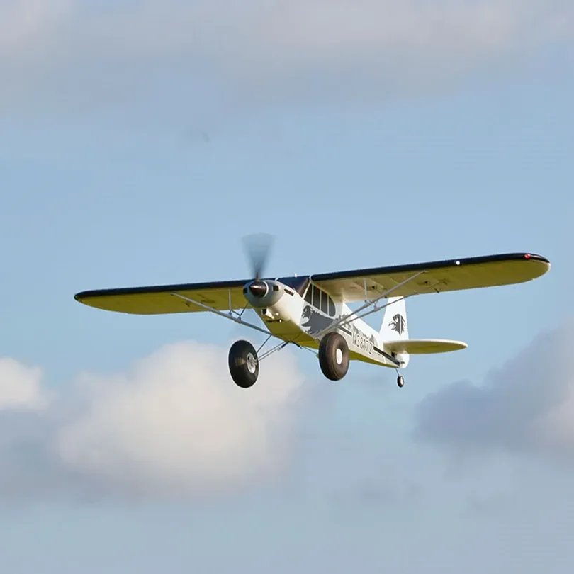 FMS 1300MM PA-18 RC Airplane Model Plane J3 Piper Super Cub PNP Trainer Aircraft Outdoor Fixed Wing