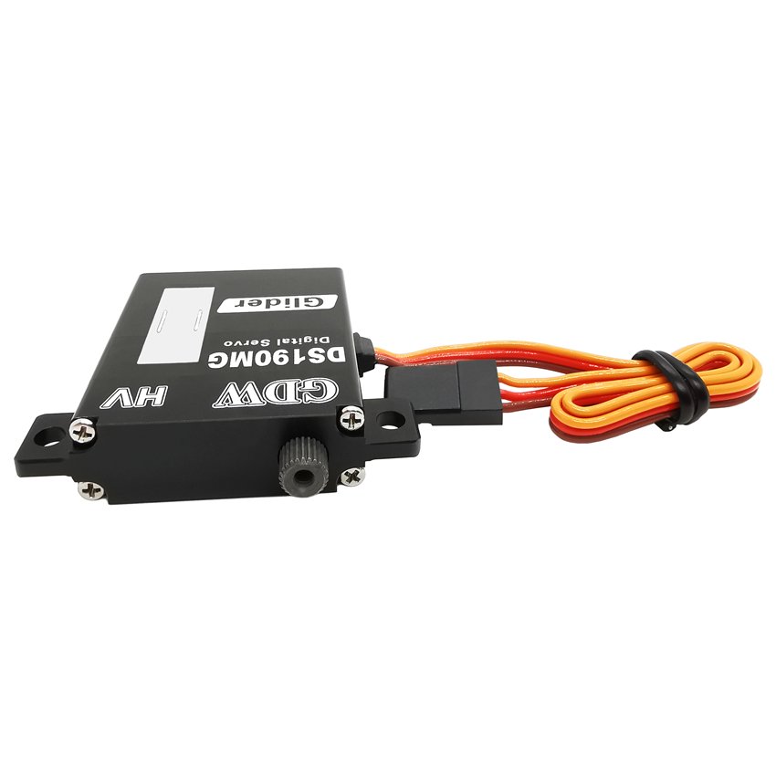 GDW DS190MG 8KG Torsion metal shell steel gear model aircraft fixed wing glider digital steering gear