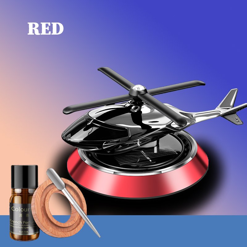 Solar energy automatic rotating liquid car vehicle perfume bottle gragrance aromatherapy