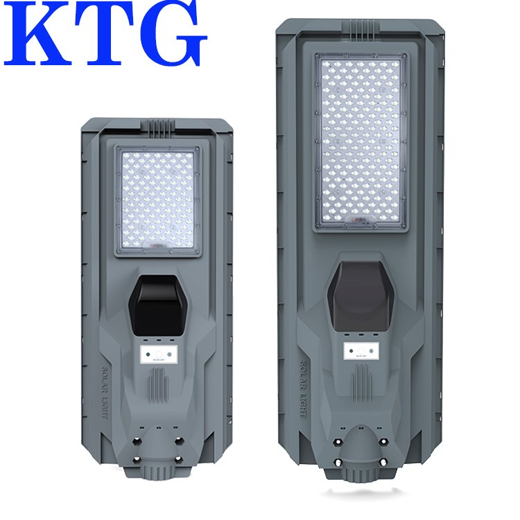 China New Arrival Private Mold 800w 1500w 2000w Aircraft Carrier Series ABS Plastic All In One Solar Led Street Light Outdoor