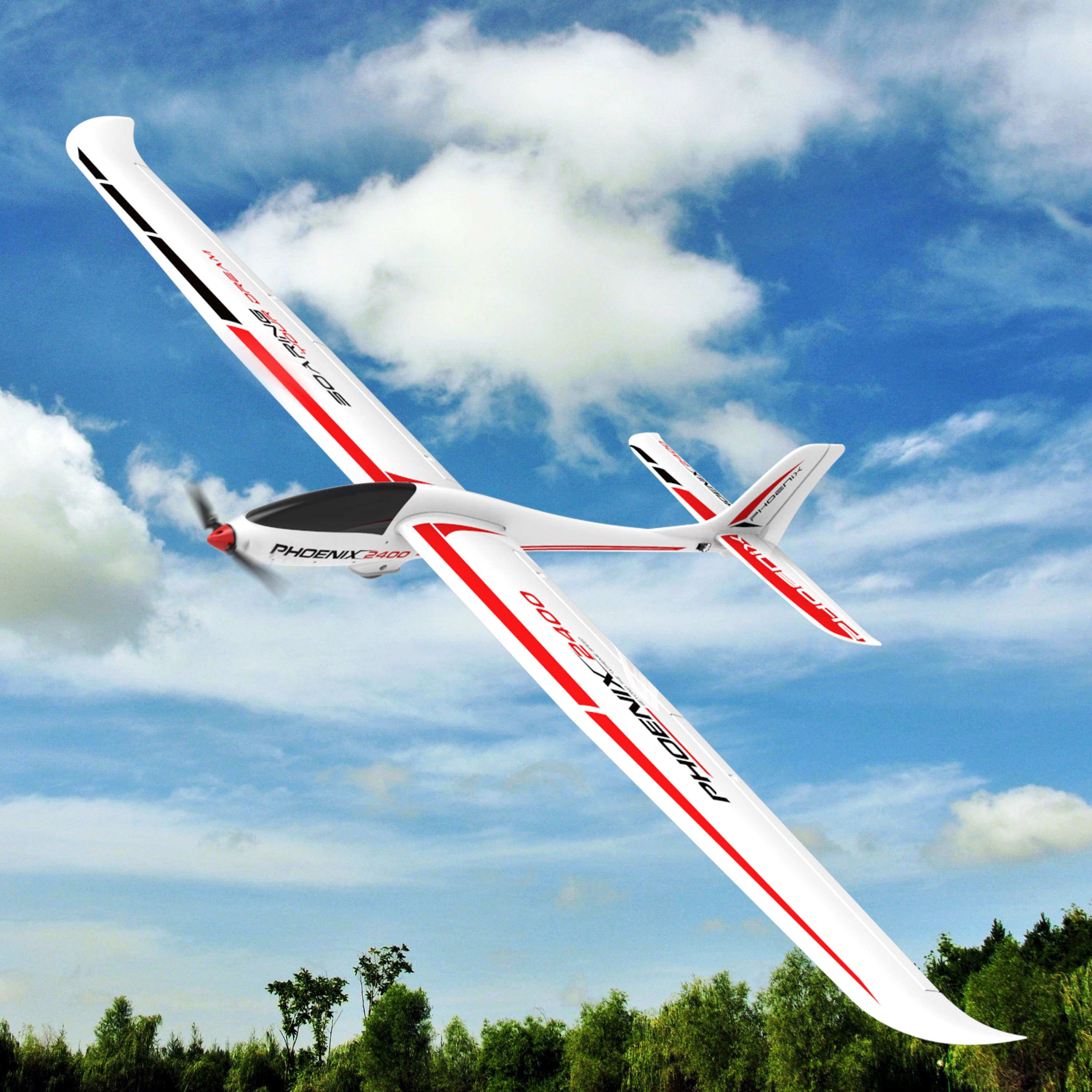 PNP RC Aircraft Brushless 4023/1050KV Brushless 40A Professional Level Glider
