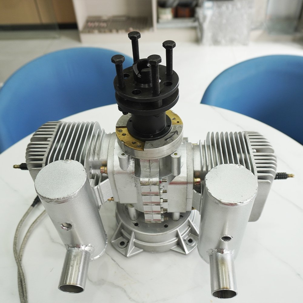 ZT 350 gasoline engine two-stroke model aircraft fixed wing aircraft engine UAV 350cc UAV HF Engine