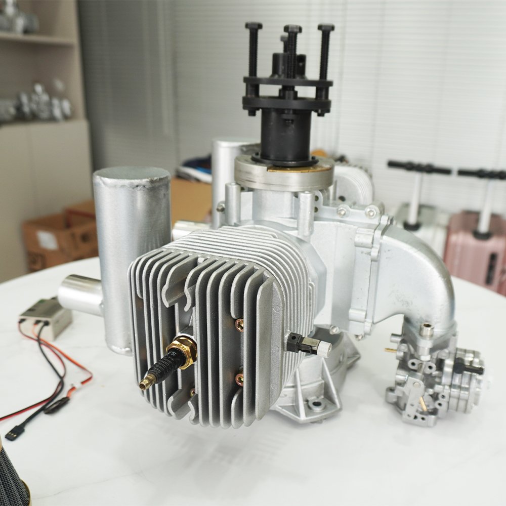 ZT 350 gasoline engine two-stroke model aircraft fixed wing aircraft engine UAV 350cc UAV HF Engine