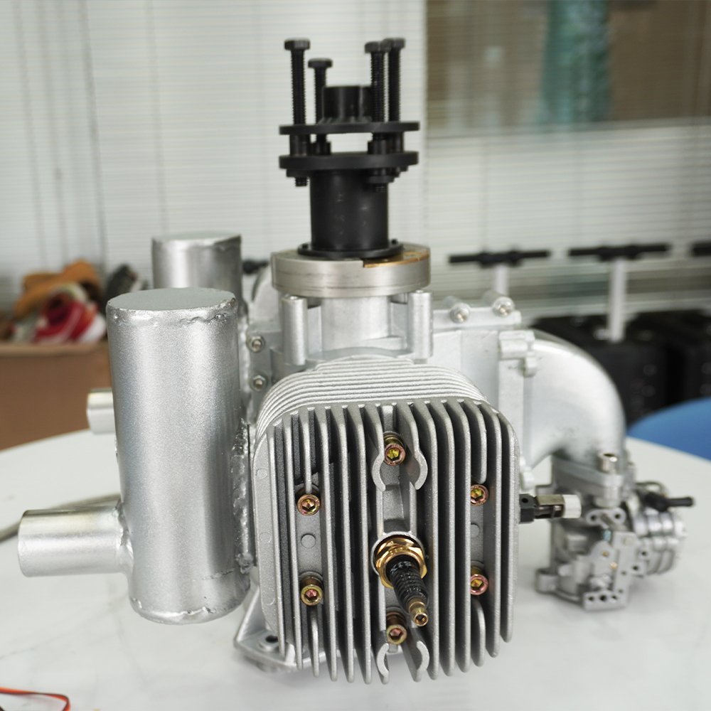 ZT 350 gasoline engine two-stroke model aircraft fixed wing aircraft engine UAV 350cc UAV HF Engine