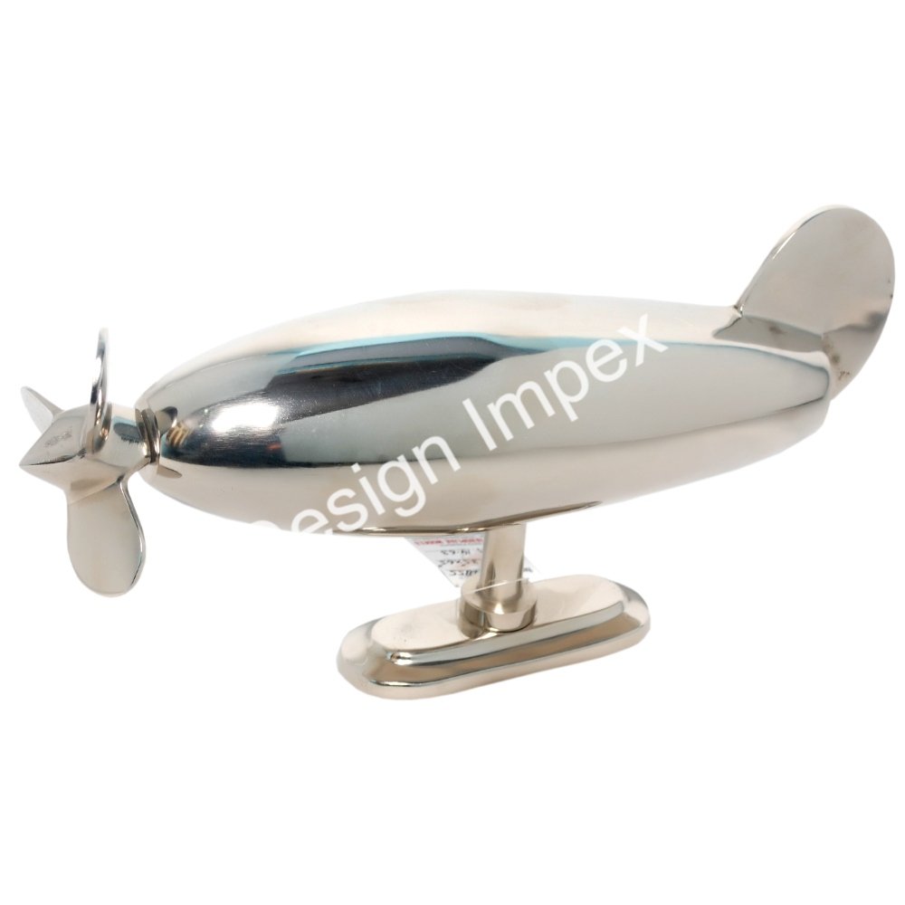 Nickel Plated Boeing Aircraft Model Desk And Showcase Display Easy Portable Elegant Airplane Models In Customized Size