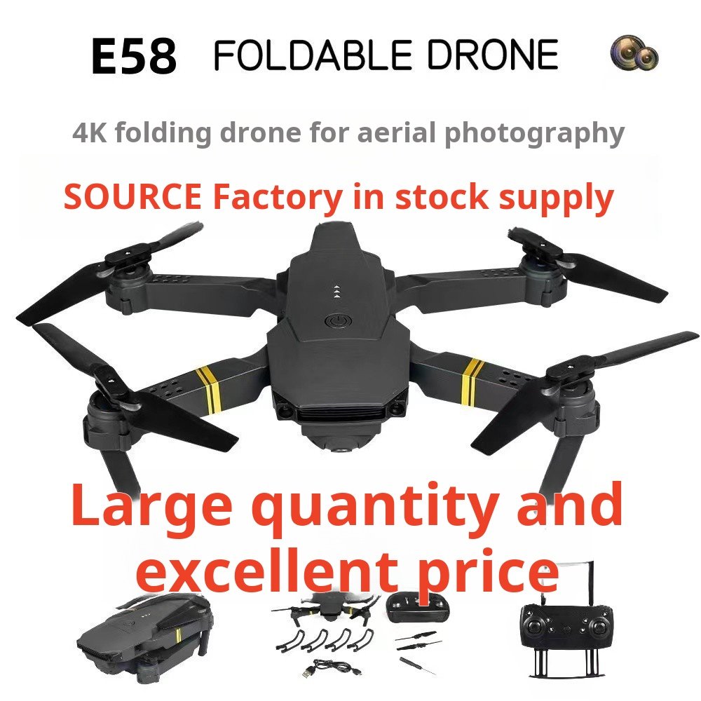 Cross-border E58 UAV folding four-axis aircraft GD88 Remote control aircraft air pressure fixed height S168 Aerial photography