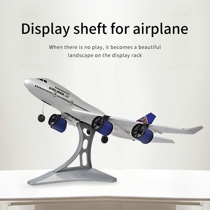 380-747 3CH 2CH Model Flying Jet Electric Toy Plane EPP Aircraft 2.4G RC Drone Juguet Avion Control Planes Helicopters