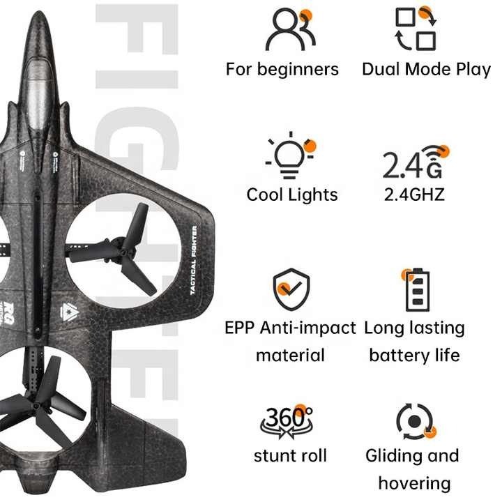 EPT 4 Channel Remote Control Fpv Camera Aero Jet Juguete Plane Rc Plane with Camera