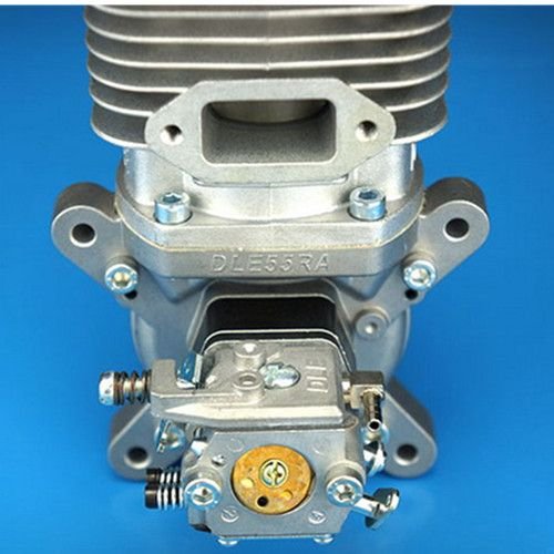 DLE55RA 55cc Single Cylinder 2-Strokes Engine oil powered aircraft RC Airplane Two Strokes Side Exhaust Multi-rotor VTOL DIY