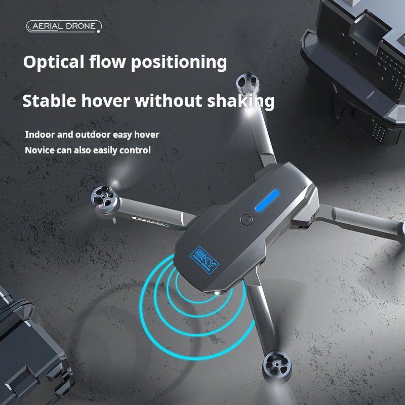 Cross-border E88 UAV optical flow brushless four-axis aircraft HD aerial photography dual camera remote control aircraft