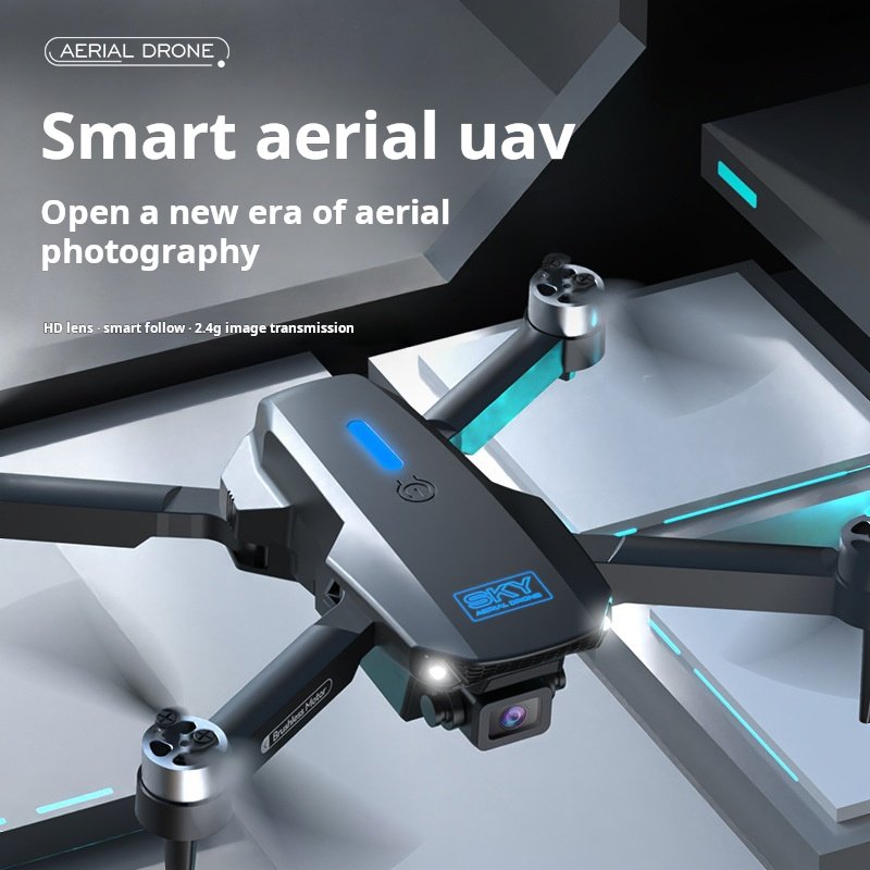 Cross-border E88 UAV optical flow brushless four-axis aircraft HD aerial photography dual camera remote control aircraft