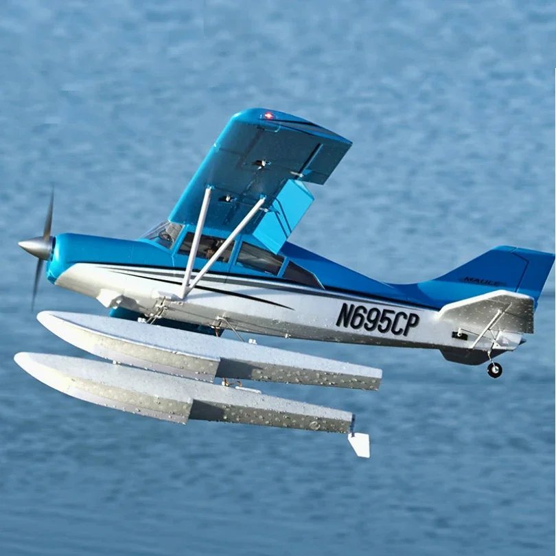 HOT FMS 1500mm Maule RC Airplane Park Flyer Trainer Water Sea Plane 5CH With Gyro Flaps Floats PNP Model Hobby Aircraft Avion