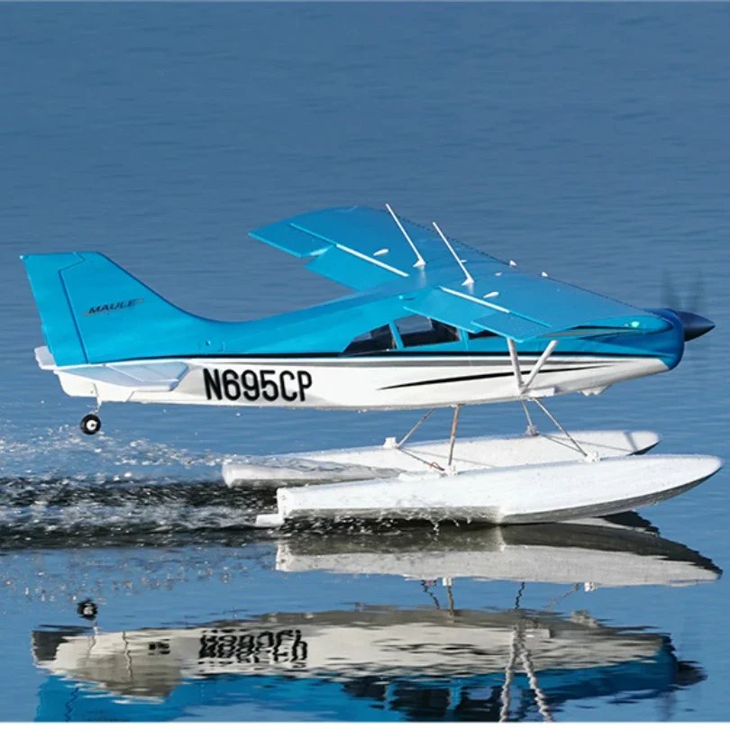HOT FMS 1500mm Maule RC Airplane Park Flyer Trainer Water Sea Plane 5CH With Gyro Flaps Floats PNP Model Hobby Aircraft Avion