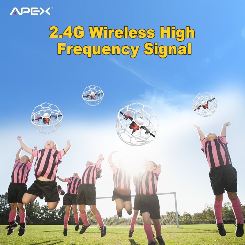 Soccer drone Children's toy aircraft quadcopter remote control competition primary and secondary school students education drone