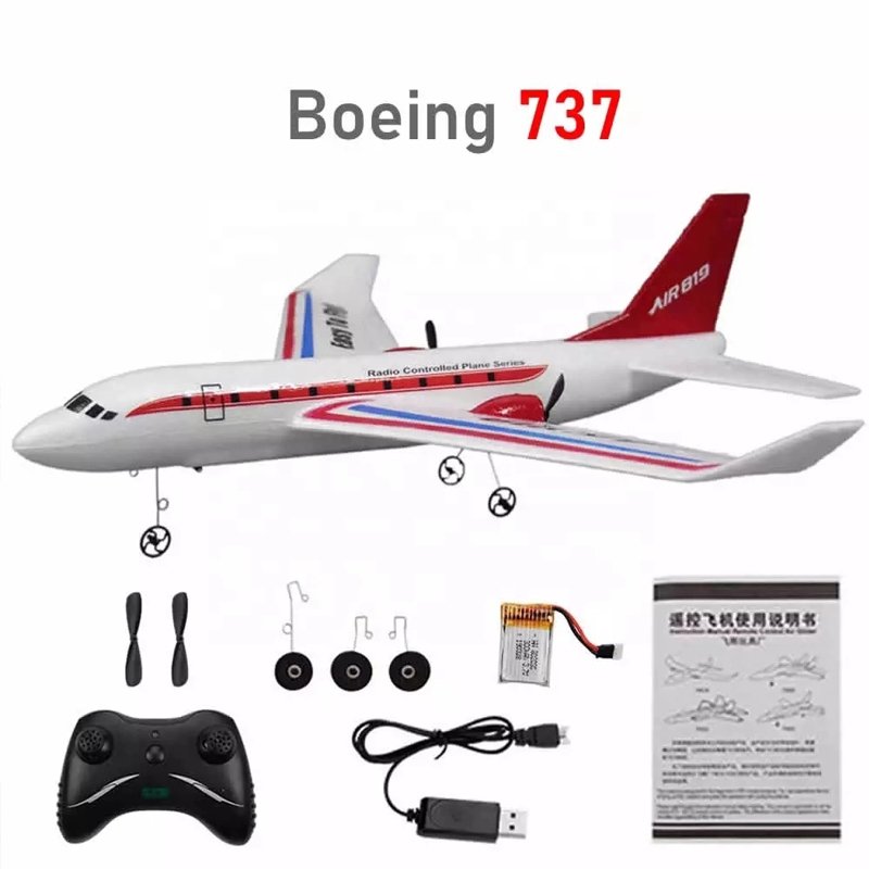 FX819 2.4g 2ch Hand Throw Flying Glider Planes Epp Foam Aircraft Rc Airplane