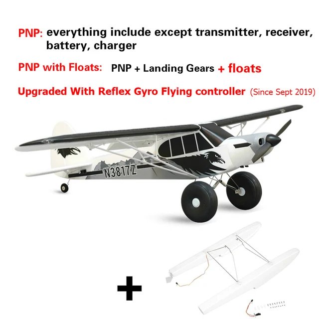 Popular FMS 1700MM PA-18 RC Airplane Model PNP Trainer Beginner Aircraft Plane gift