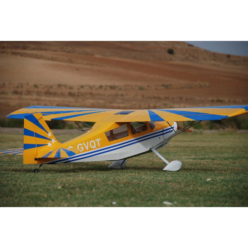 ARF gasoline gas airplane Balsa wood wooden fixed wing remote control airplane