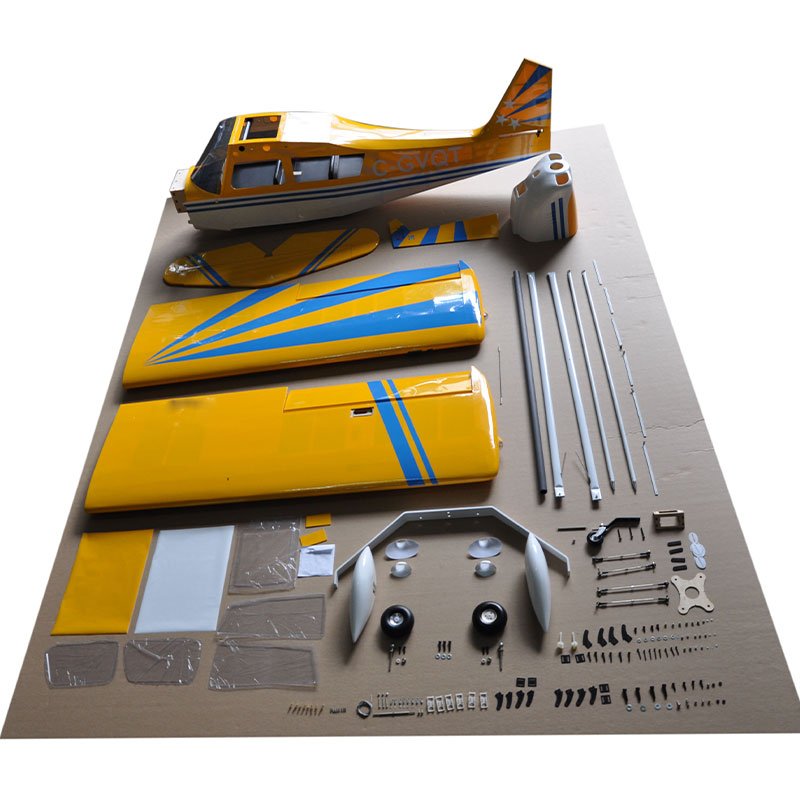 ARF gasoline gas airplane Balsa wood wooden fixed wing remote control airplane