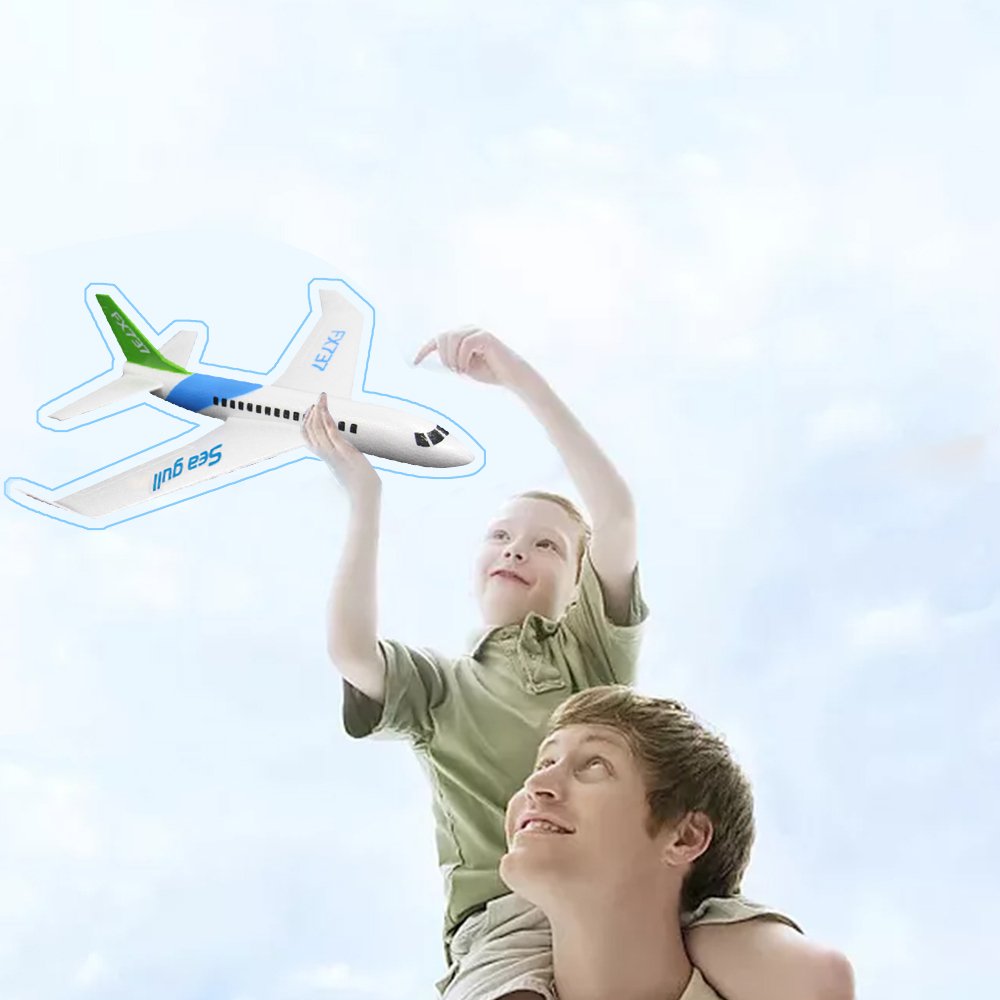 FX-737 Glider 480mm Wingspan EPP Hand Throwing Glider Fixed Wing Racing RC Airplane Aircraft DIY Drone For Outdoor Toys hot