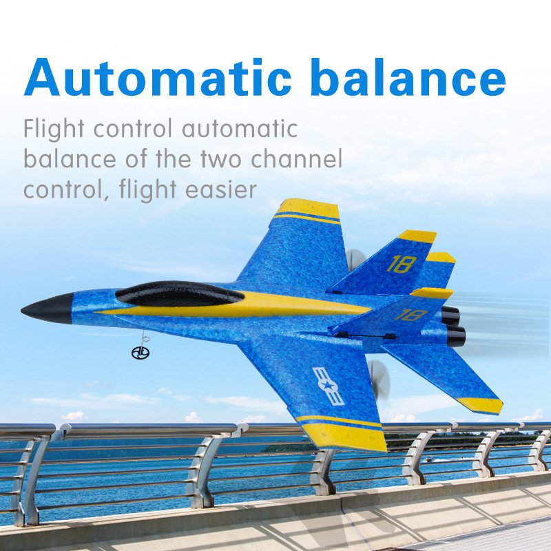 HOT FX-828 Airplane 2.4G 2CH F18 Strike Fighter Hornet RC Glider EPP Foam Toys Remote Control RC Plane RTF RC Airplane Toy