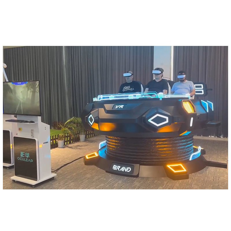 VR 9D Cinema Simulator UFO Five Seats Flying Theater VR Flying Simulator VR/AR/MR Entertainment Equipment
