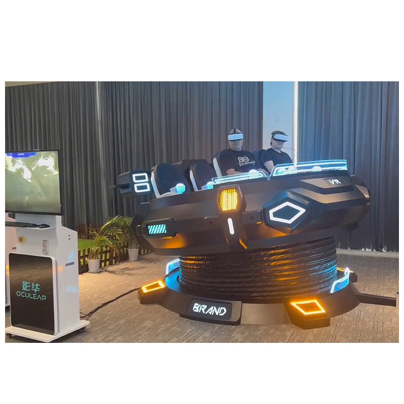 VR 9D Cinema Simulator UFO Five Seats Flying Theater VR Flying Simulator VR/AR/MR Entertainment Equipment