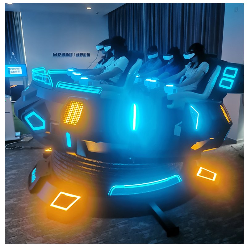 VR 9D Cinema Simulator UFO Five Seats Flying Theater VR Flying Simulator VR/AR/MR Entertainment Equipment