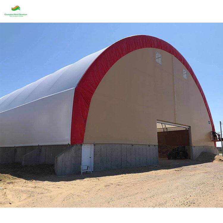 CE Certified 408021 Large Warehouse Tent | Durable Aircraft Hangar And Cold Storage Shelter For Industrial Applications