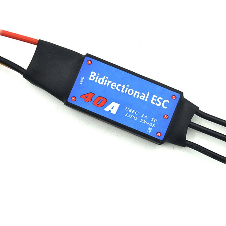 Bidirectional Brushless ESC 20A30A40A50A60A80A aircraft model remote control boat wind powered boat underwater propeller