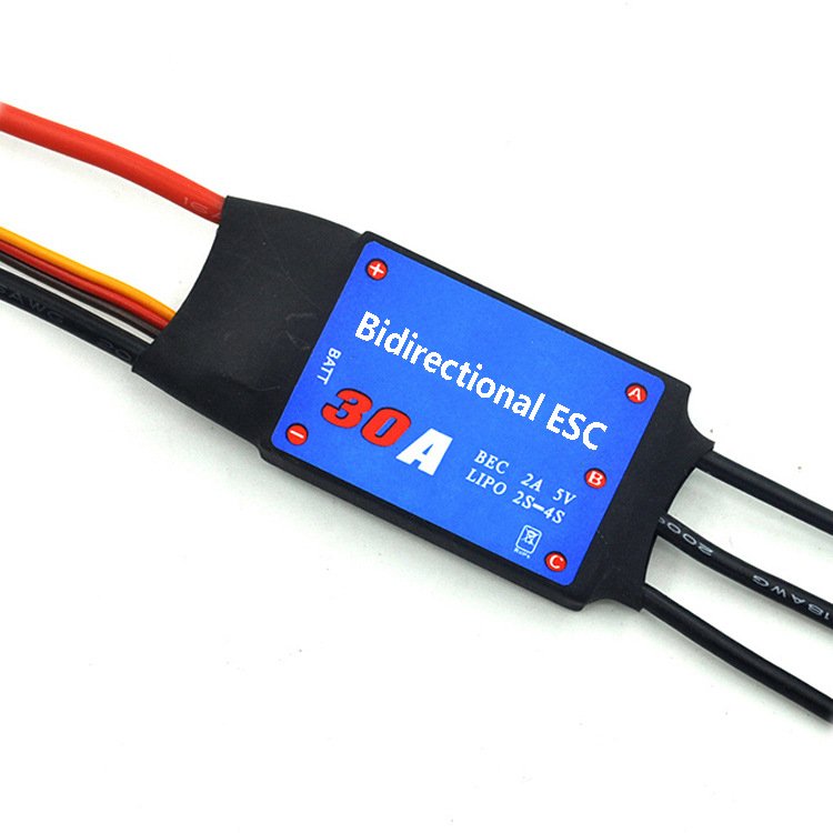 Bidirectional Brushless ESC 20A30A40A50A60A80A aircraft model remote control boat wind powered boat underwater propeller