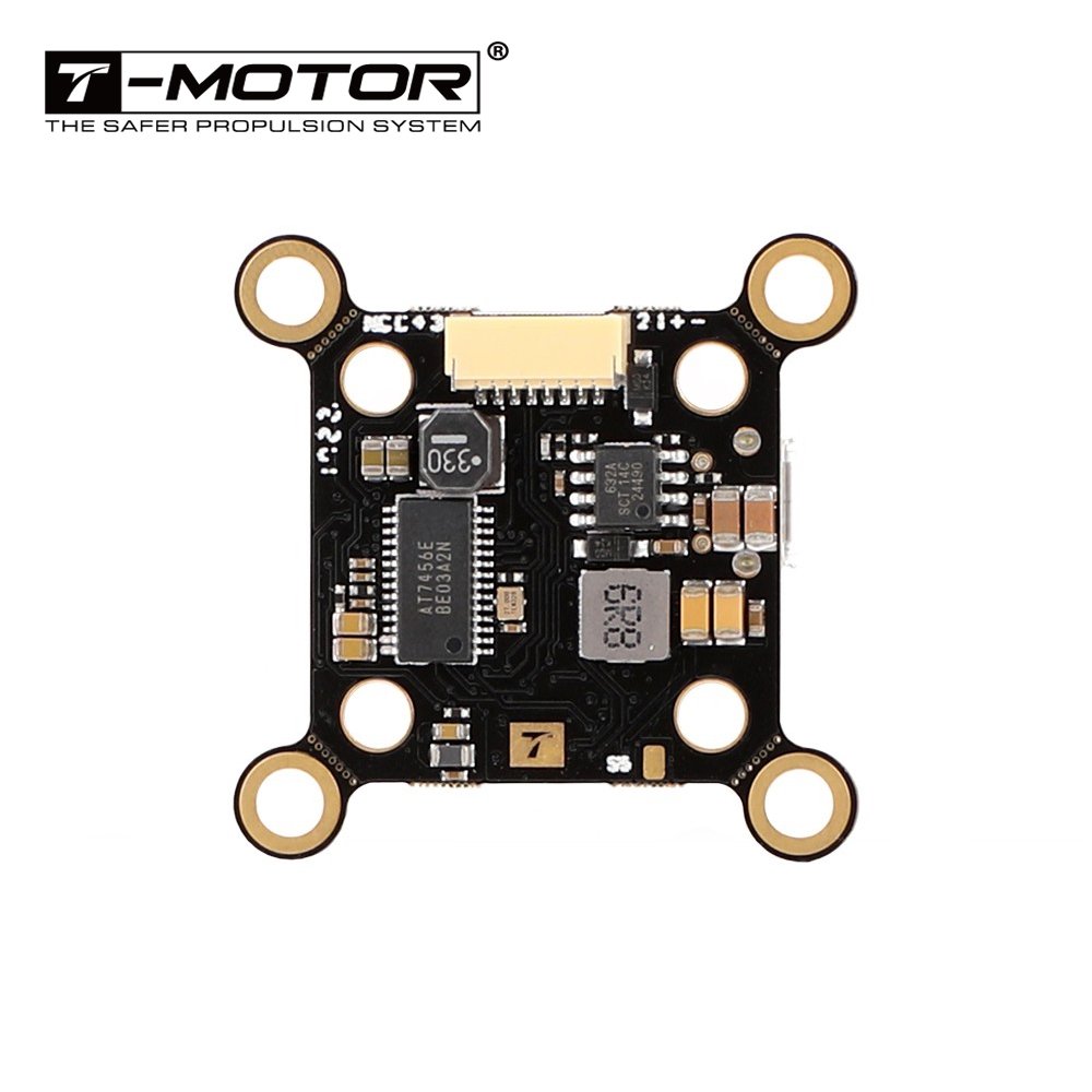 T-MOTOR Flight Controller F4 V3S Plus FC + 60A 4in1 BLheli_S ESC Stacks 30.5*30.5mm For RC FPV Racer Drone