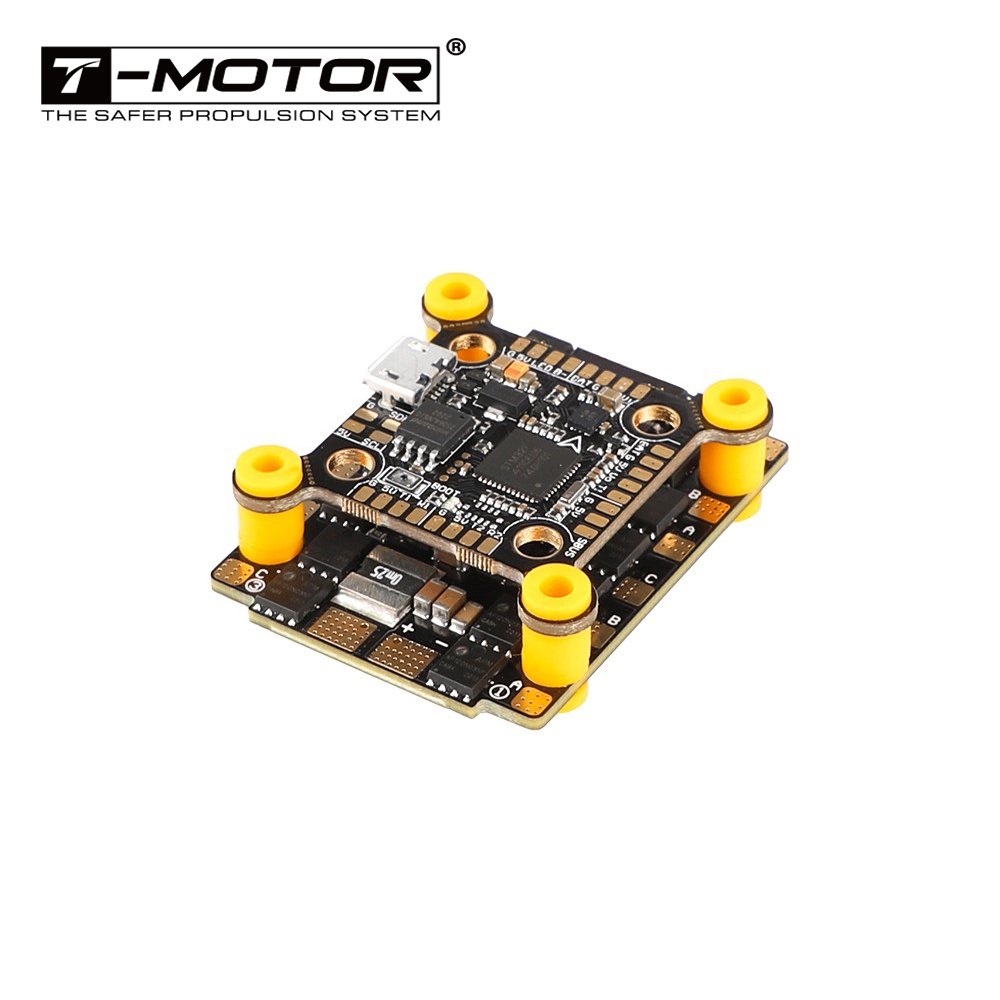 T-MOTOR Flight Controller F4 V3S Plus FC + 60A 4in1 BLheli_S ESC Stacks 30.5*30.5mm For RC FPV Racer Drone