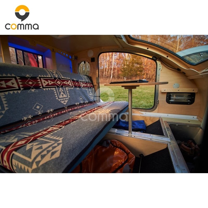 OTR Eco-friendly 4x4 rv van mini motor home stainless steel teardrop camper