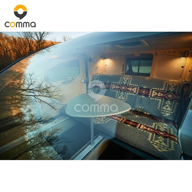 OTR Eco-friendly 4x4 rv van mini motor home stainless steel teardrop camper