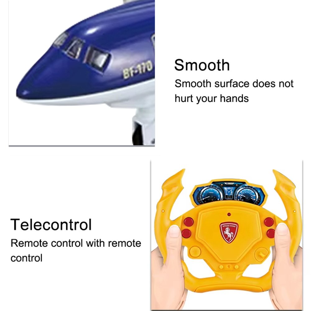 Plastic Remote Control Passenger Jet Aircraft 4 Channel Travel Airliner rc airplane toys air plane model rc plane toys