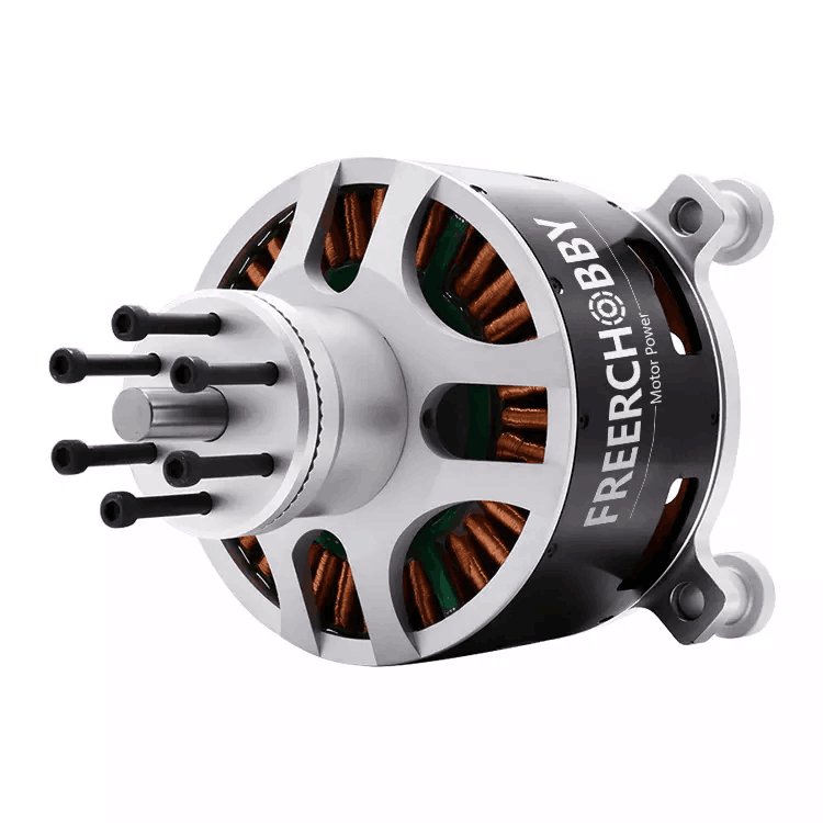 MP154120 45KW high tension Sensored Brushless DC Motor with 88kg Big Thrust Electric Paramotor UAV surfboard helicopter aircraft