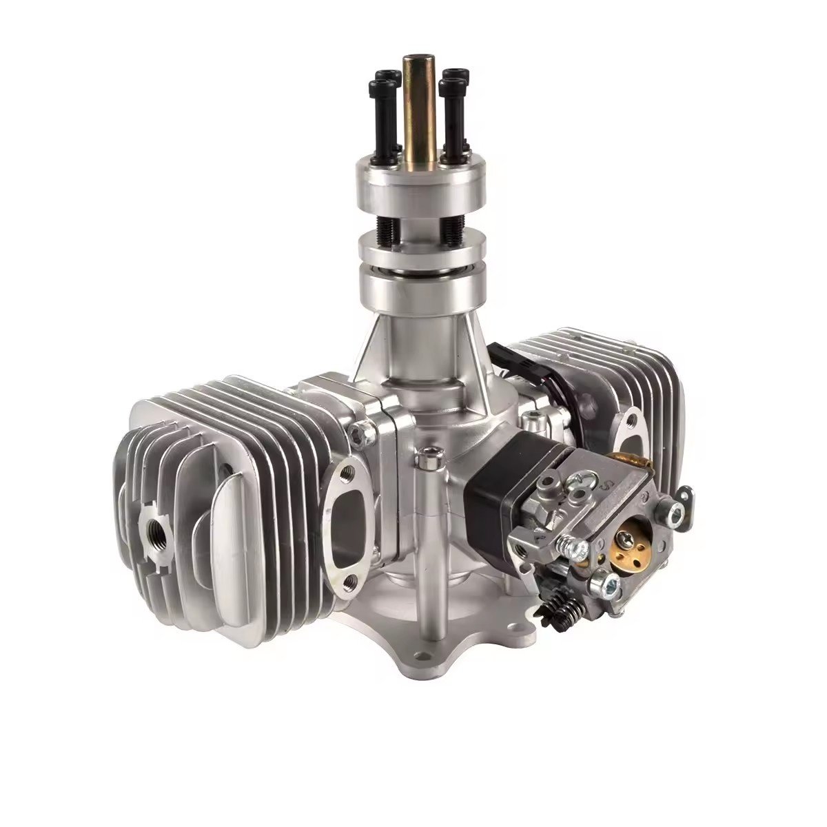 model aircraft unmanned aerial vehicle gasoline engine two-cylinder two-stroke with power generation system 80W170CC disp