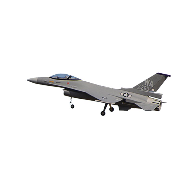 2023 New F16 RC Aircraft EPO Foam Fixed Wing Model 70 Ducted Jet F16 Simulation Fighter Remote Control Airplane Model Toy
